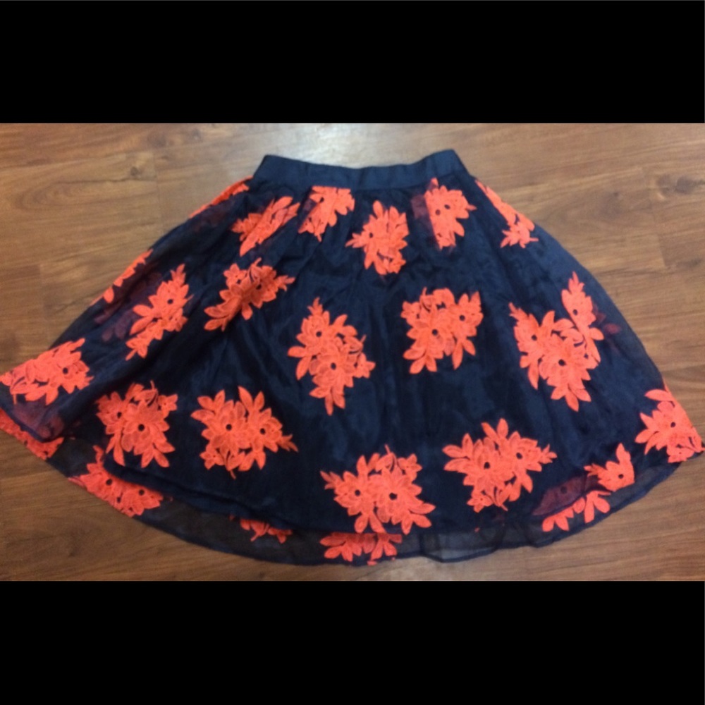 Pome Blossom Skirt by Maeve for Anthropologie
